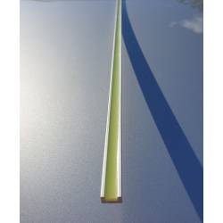 Nachleuchtende Bodenlinie – Aluminiumeinsatz