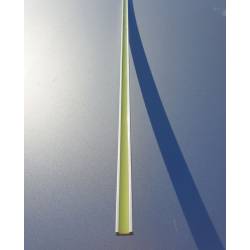 Nachleuchtende Bodenlinie – Aluminiumeinsatz