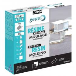 Kristall-Epoxidharz - 150 ml Mini-Kit