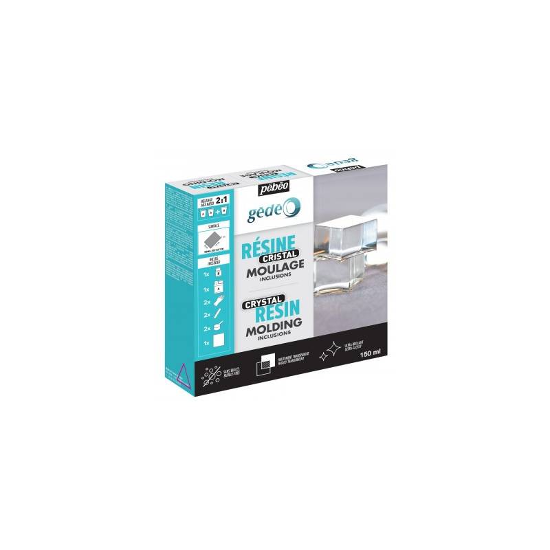 Kristall-Epoxidharz - 150 ml Mini-Kit