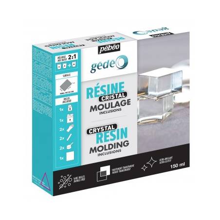 Kristall-Epoxidharz - 150 ml Mini-Kit