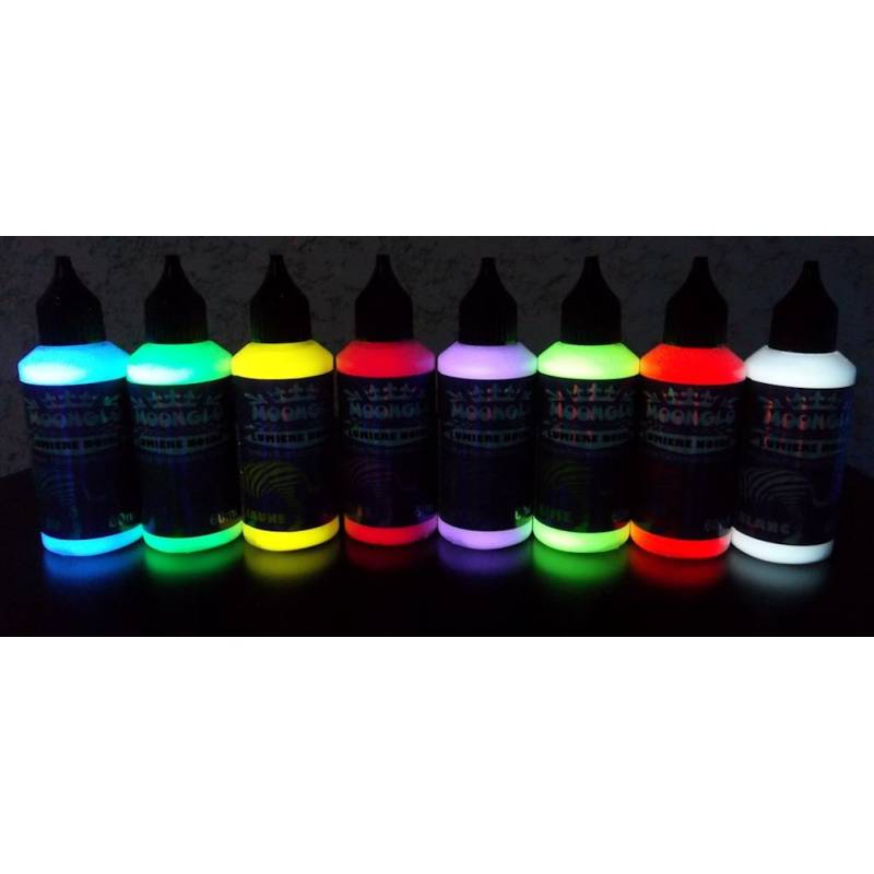 8 invisible fluorescent inks for screen printing