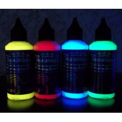 Unsichtbare fluoreszierende Siebdruckfarbe