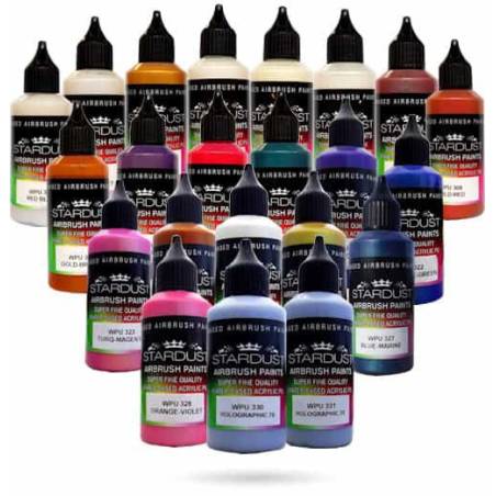 WPU Stardust Pro Airbrush-Farben – 20 Chamäleonfarben