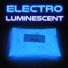 Elektrolumineszierendes Pigment – Aktivierung von farblos zu leuchtend