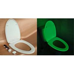 Phosphoreszierender Toilettensitz