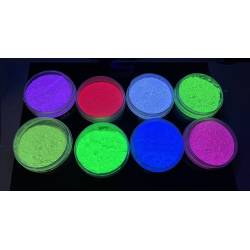 Fluoreszierende UV Pigmente