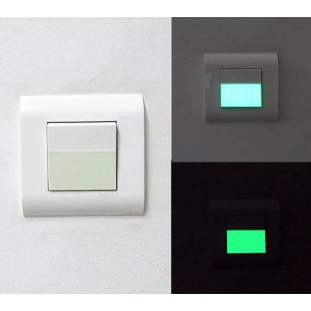 Interrupteur Phosphorescent 6cm x 10 pièces