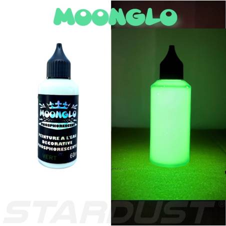 Phosphoreszierende Wasserfarbe MOONGLO 60ml