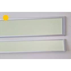 Photolumineszierendes Aluminiumprofil für Wandbeschilderung