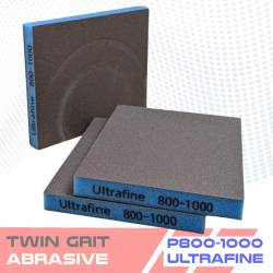 Doppelseitiger Schleifschwamm für Karosserien – TWIN GRIT P120 bis P1500