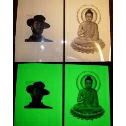 Phosphoreszierendes Photopapier 