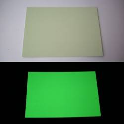 Photolumineszierende PVC Kleinschilder