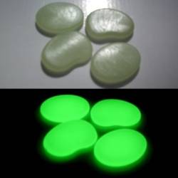 Phosphoreszierende Kieselsteine