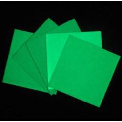 Photolumineszierende metallische Platten 1m²