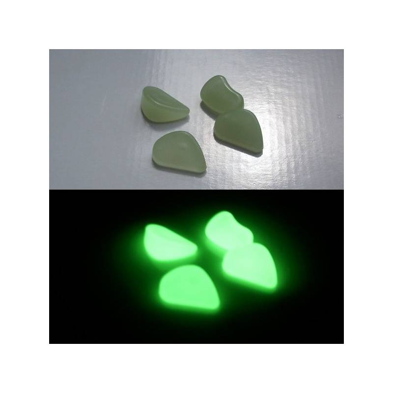 200g Petits Galets phosphorescents Vert