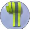 Retroreflektierendes und fluoreszierendes Nähband