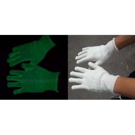 Phosphoreszierende Handschuhe
