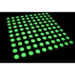 Fusserfassbarer standard-oder photolumineszierender Nagel