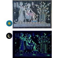 Entdecken Sie auf dieser Seite, unsere 10 photolumineszenten Papyrus Modellen, in Ägypten hergestellt.  Lieferung in 24 Stunden.