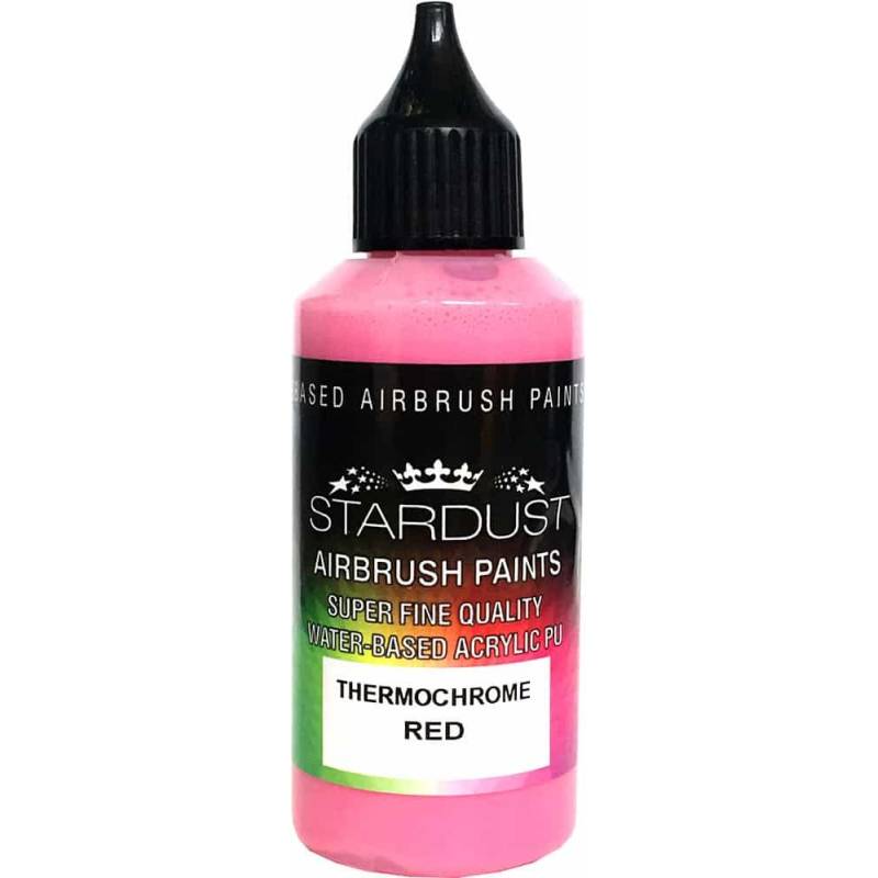 Thermochromatische Farbe, die auf Temperatur reagiert