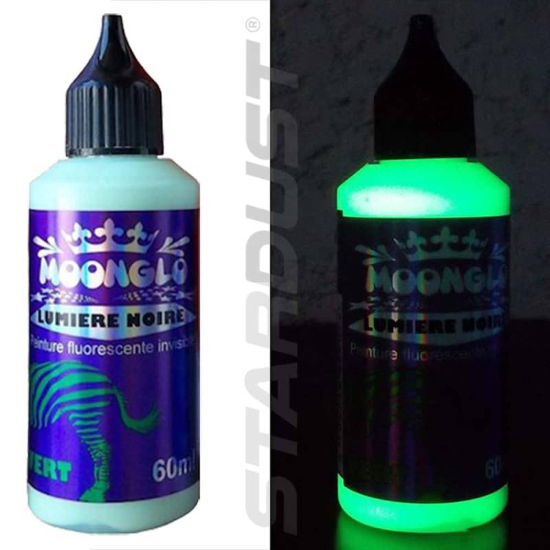 Fluoreszierende unsichtbare Schwarzlicht Farbe 60ml